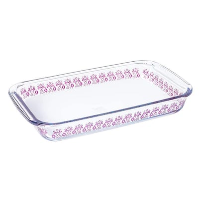 Pyrex Deep Dish 7 in. x 11 in. Glass Baker 1134584 - The Home Depot