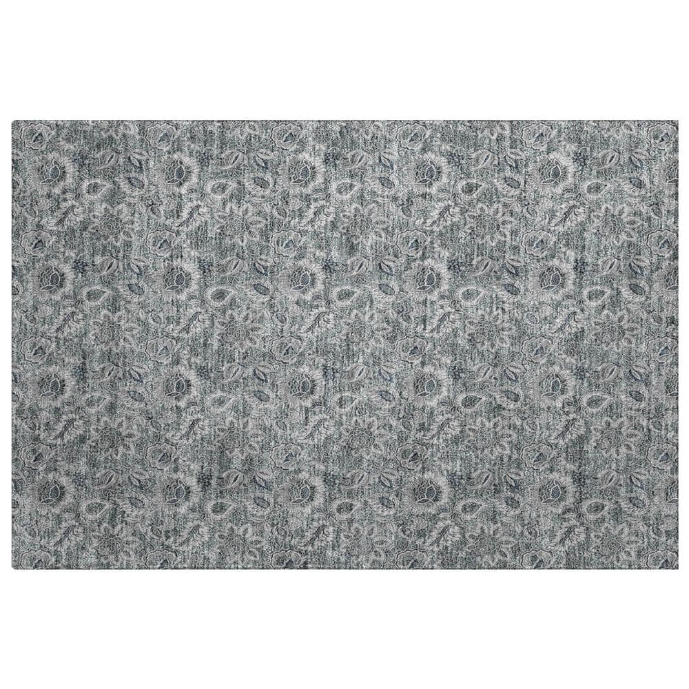 Dream Shag Premium Machine Washable Abstract ADS661 Gray 3 ft. x 4 ft. Area Rug price history on PriceWatchPro