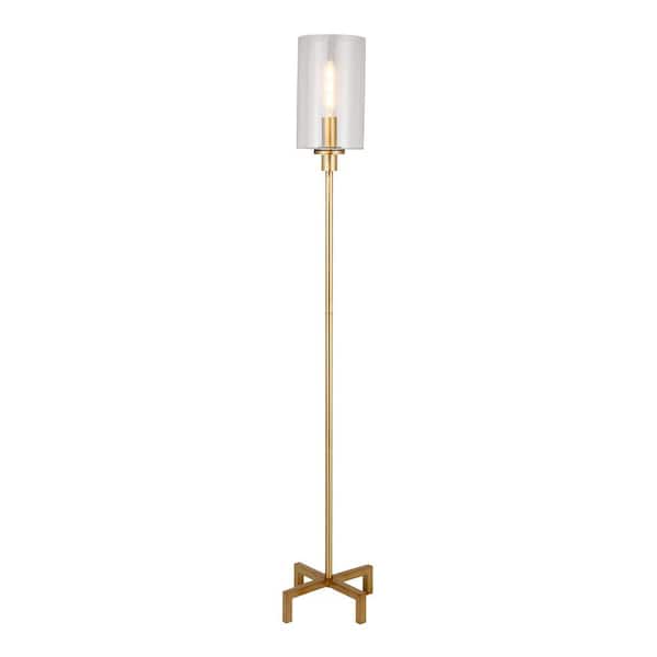 Brass Finish Floor Lamp, J Alexander Floor Lamp
