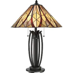 Victory 25.5 in. Valiant Bronze Table Lamp