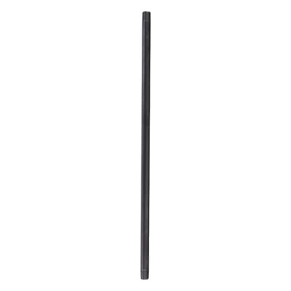 STZ 3/4 in. x 3 ft. Black Steel Sch. 40 Cut Pipe