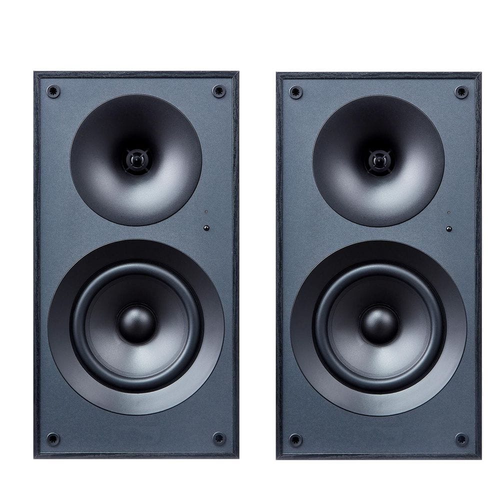 Powered Bookshelf Speakers 25W x 2-Active Studio Monitor Speaker with 5. 25 in. Woofer Bluetooth/RCA/Coaxial Connection price history on PriceWatchPro