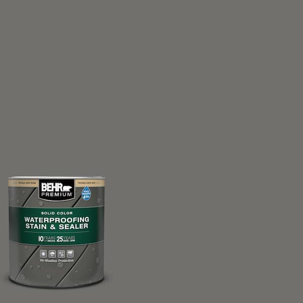 BEHR PREMIUM 1 qt. #PPU24-05 Ancestral Solid Color Waterproofing Exterior Wood Stain and Sealer