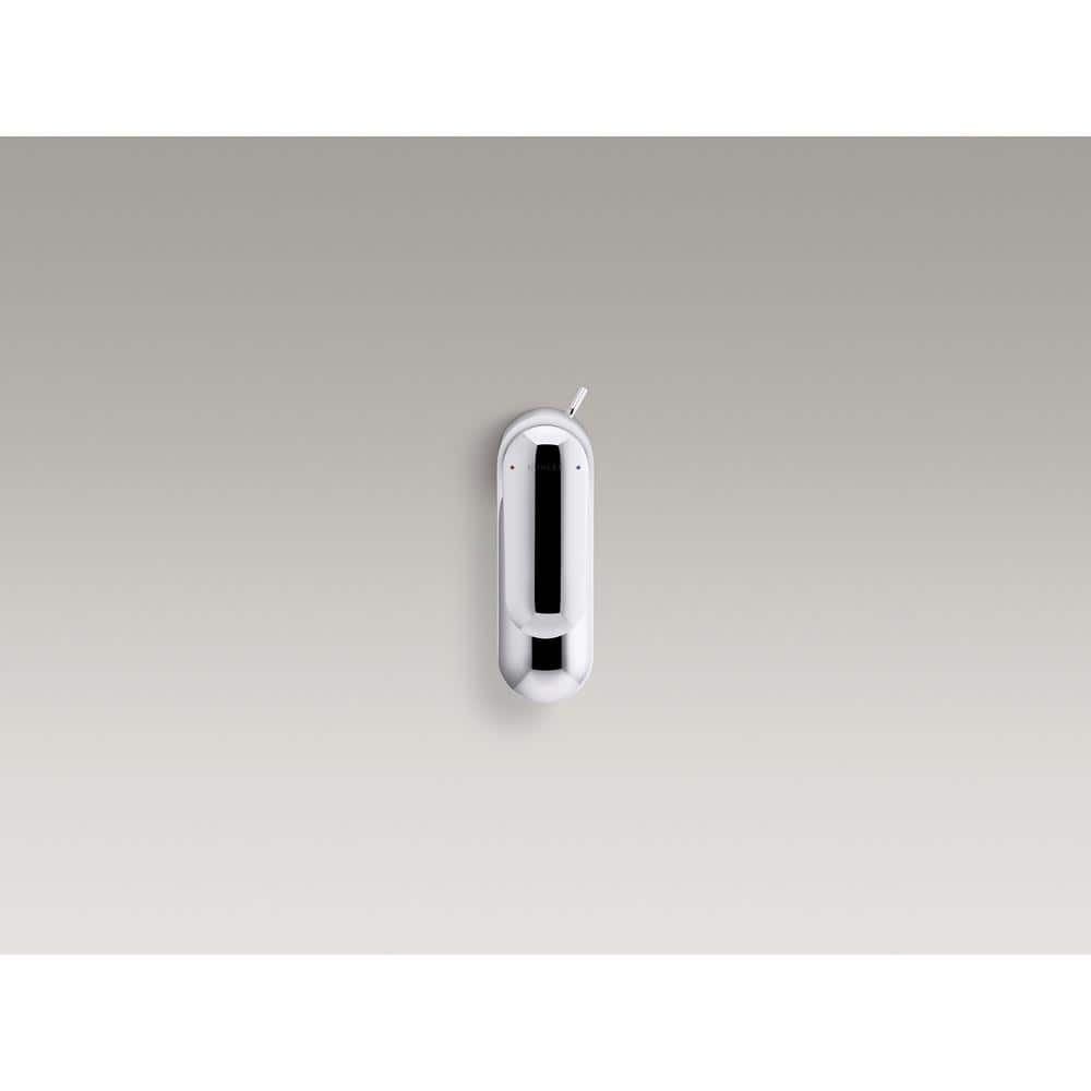 Sleek Polished Chrome Single-Handle Bathroom Sink Faucet