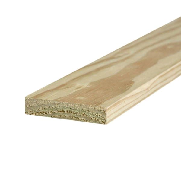 Unbranded 1/2 in. x 3-1/2 in. x 8 ft. Pressure-Treated Board