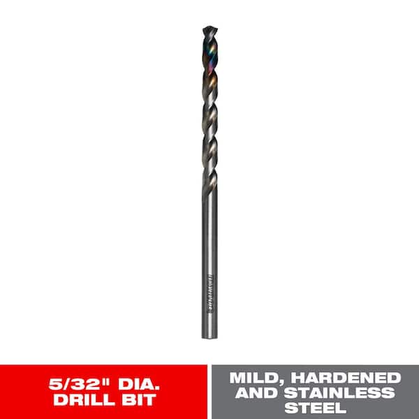 Metal Demon 5/32 in. High Speed Steel Drill Bit for Mild, Hardened and Stainless Steels