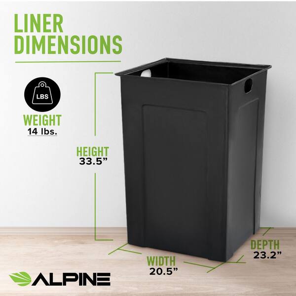 Alpine Industries 55 Gal. Steel All-Weather Vented Outdoor