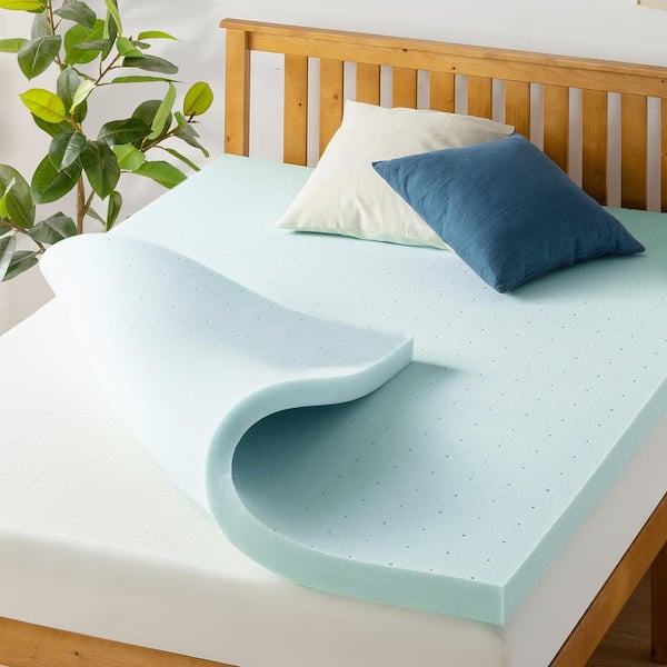 best price mattress 3 in. Queen Cooling Gel Ventilated Memory Foam Mattress Topper