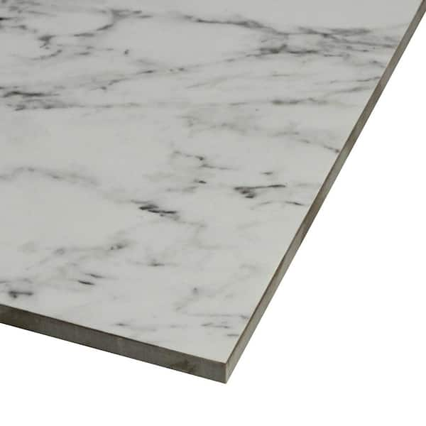 MSI Alexandra White 12 in. x 24 in. Matte Porcelain Marble Look Floor and  Wall Tile (2 sq. ft./Each) NHDALEX12X24 - The Home Depot