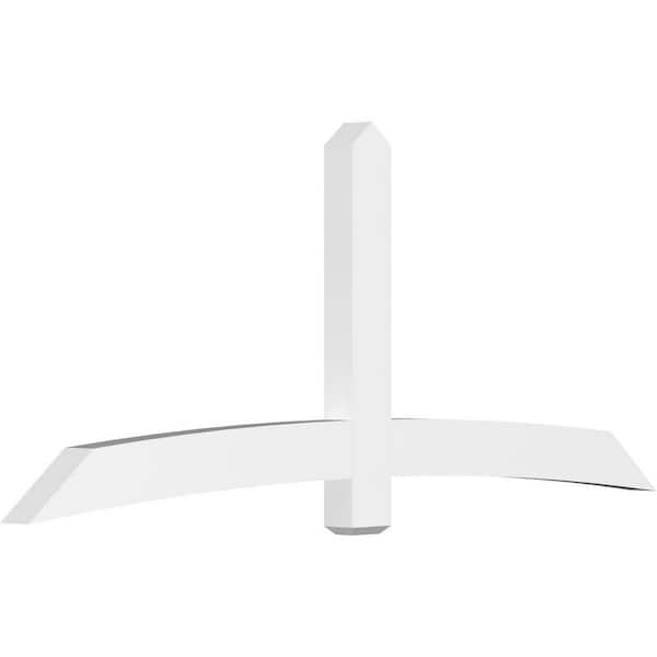 Ekena Millwork Bellingham 96 in. W x 40 in. H x 4 in. D Signature Polyurethane Bracket