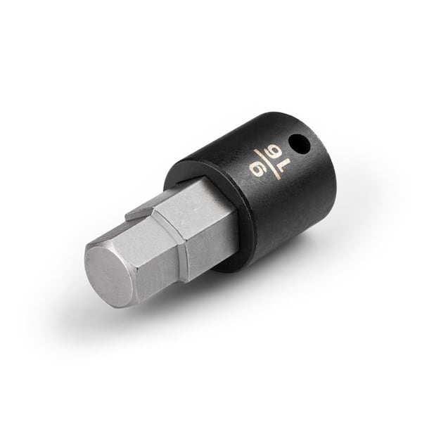 3/8 in. Drive x 9/16 in. Hex Bit Impact Socket