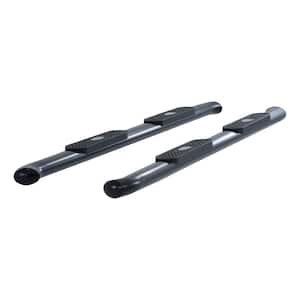 4-Inch Oval Black Steel Nerf Bars, Select Toyota Tundra