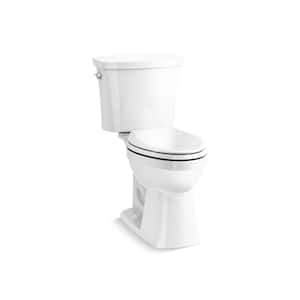 Kelston Revolution 360 2-piece 1.28 GPF Single Flush Elongated Toilet in White (Seat Not Included )