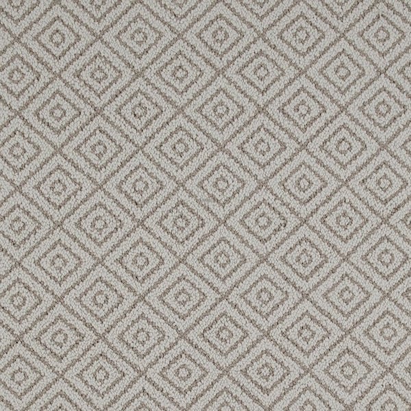 Lifeproof Tender Heart Bird Grey Gray 45 oz Triexta Texture Pattern Installed Carpet