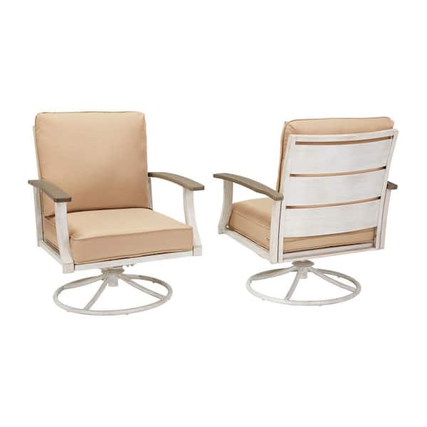 Sunbrella swivel patio deals chairs