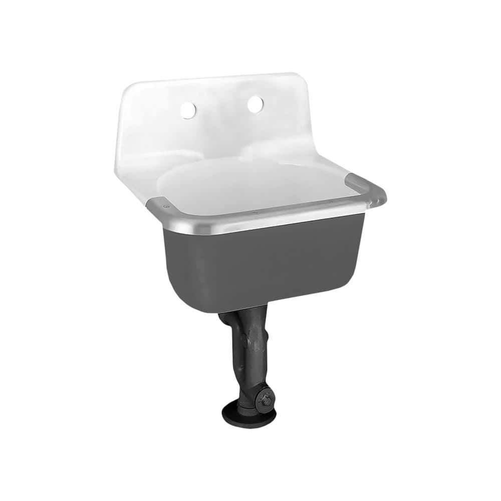Black Cast Iron 3-Inch Threaded P-Trap with Strainer
