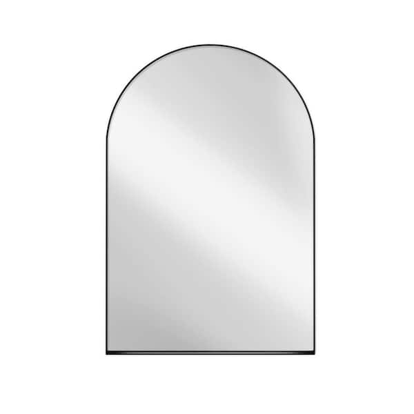 Boosicavelly 24.00 in. W x 35.80 in. H Arched Metal Medicine Cabinet with Mirror