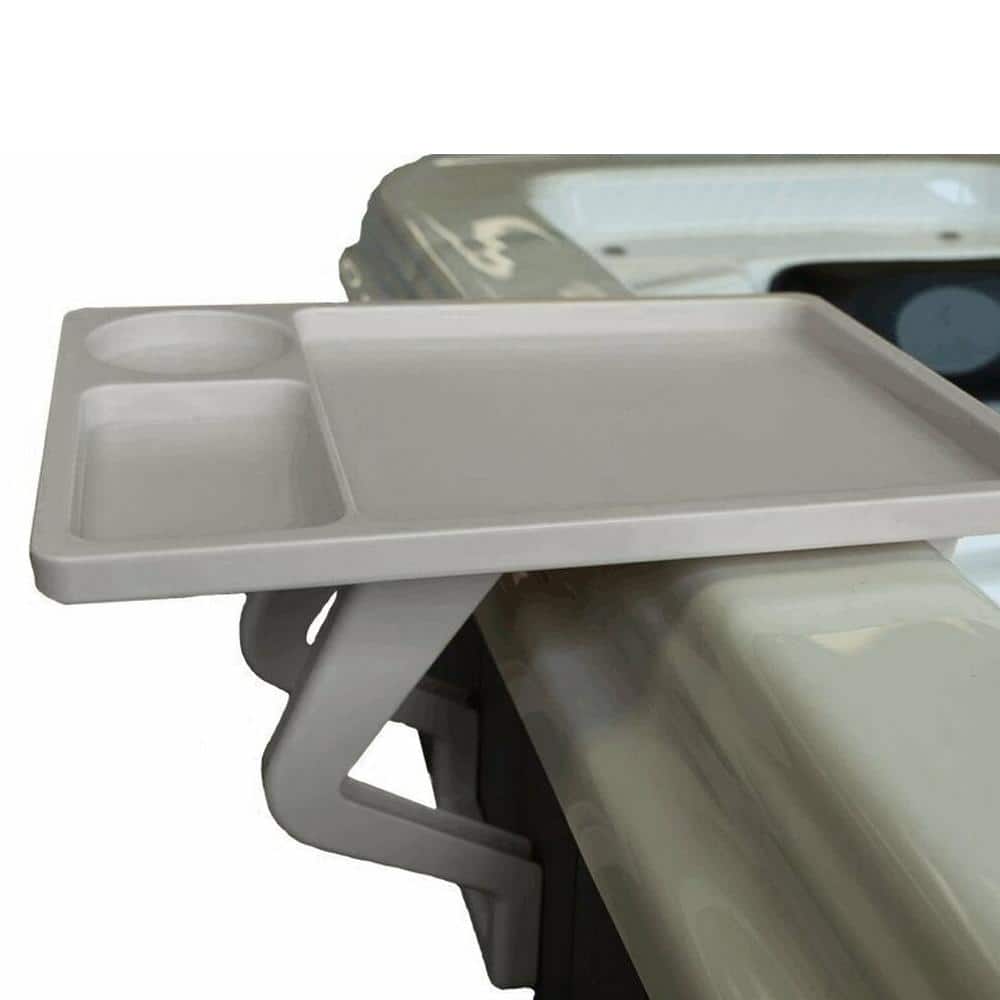 QCA Spas Aquatray Spa Side Table in Gray 6950G The Home Depot