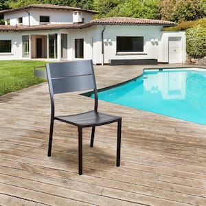 Bryant Side Chair Aluminum Outdoor Dining Chair (4-Pack)