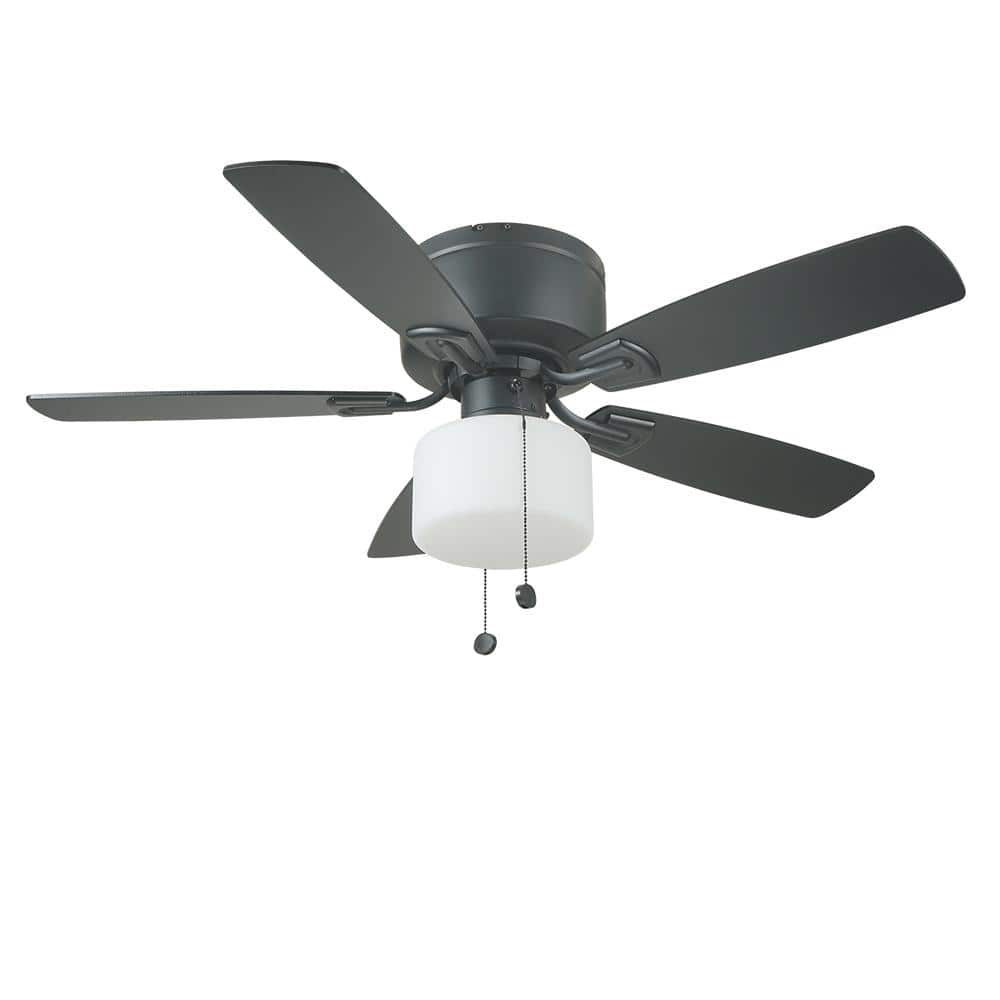 Bellina 42 in. LED Indoor Matte Black Ceiling Fan with Light Kit