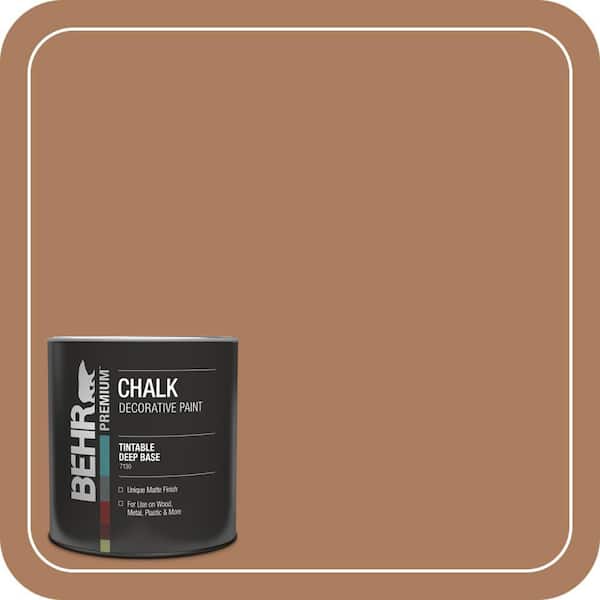 BEHR PREMIUM 1 qt. #S230-6 Burnt Toffee Interior Chalk Decorative
