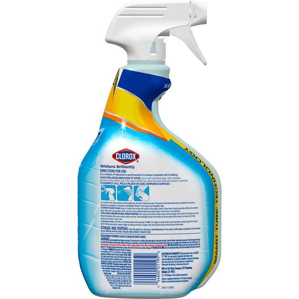 Clorox Clorox Plus Tilex 32 oz. Mold and Mildew Remover and Stain Cleaner  with Bleach Spray 4460001234 - The Home Depot