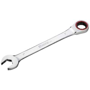 100-Tooth 1 in. Ratcheting Combination Wrench