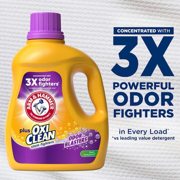 Fresh Bontanical Plus Oxiclean Odor Blaster Liquid Laundry Detergent, 77-Loads, 100.5 fl.oz.