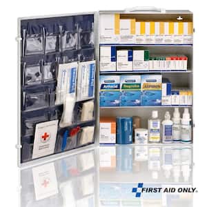 150-Person Cabinet 4-Shelf 1461-Piece First Aid Kit