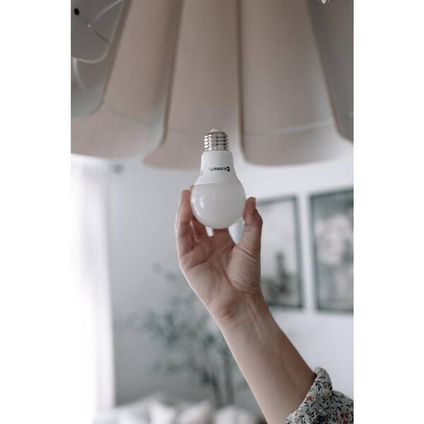 Philips Hue 60-Watt Equivalent A19 LED Smart Soft White Dimmable 2700 (K)  Light Bulb (2 Pack) 476951 - The Home Depot