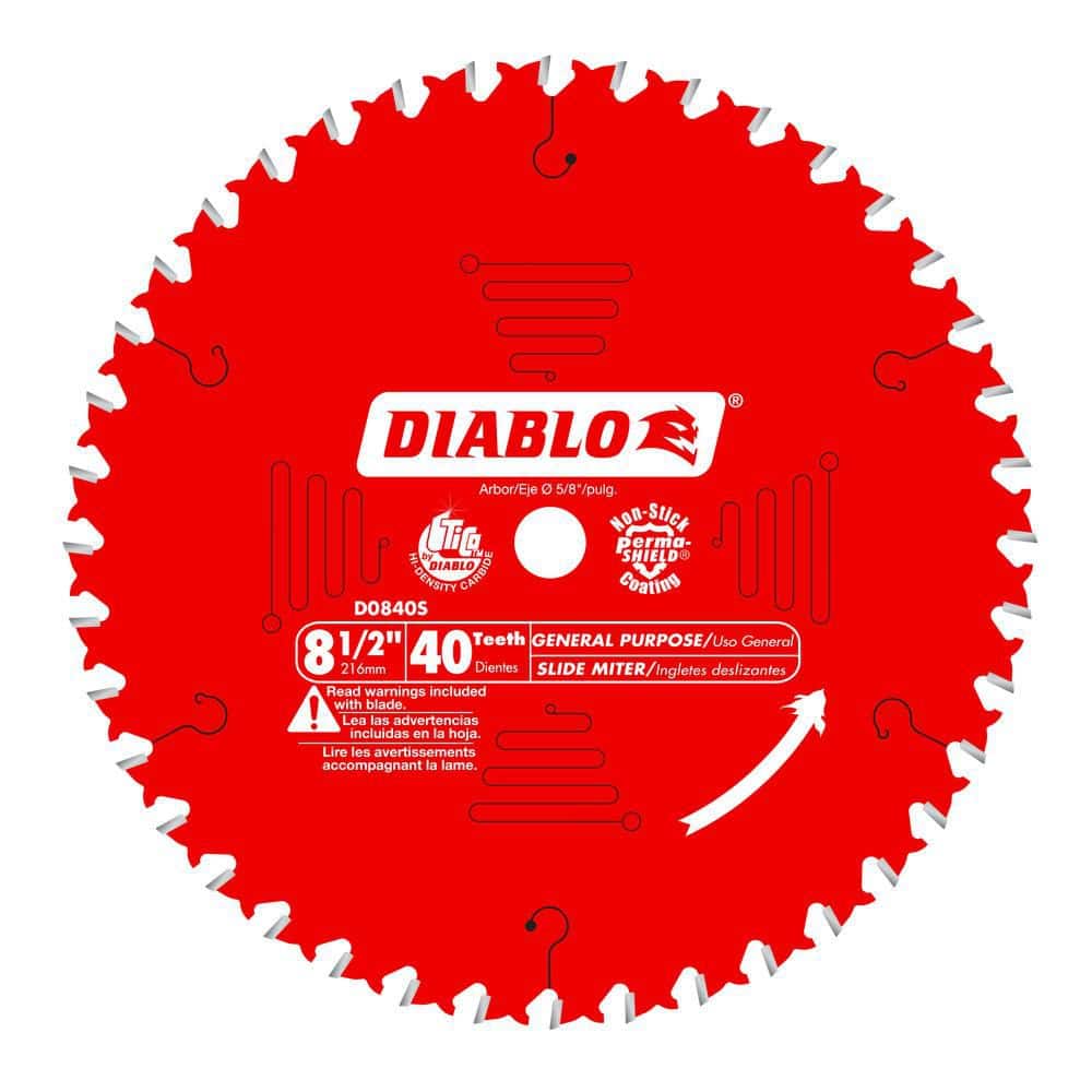 8-1/2 in. x 40-Teeth General Purpose Circular Saw Blade for Wood price history on PriceWatchPro