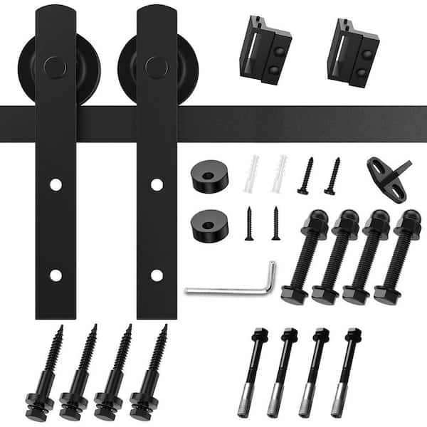 5 ft./60 in. I-Shaped Single Barn Door Hardware Kit