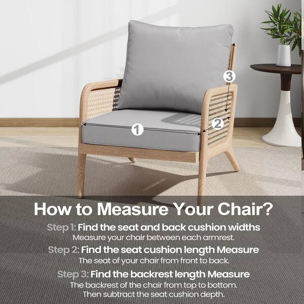 Pellebant 24 in. x 25 in. Deep Seating Patio Loveseat Cushion