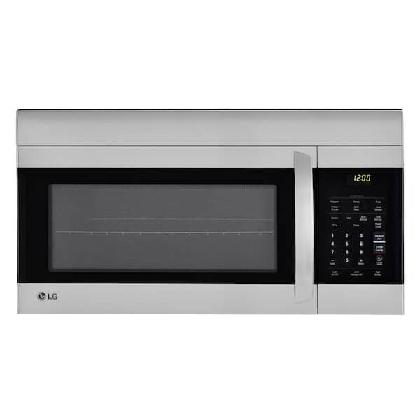 LG 1.7 cu. ft. Over the Range Microwave Oven in Stainless Steel with EasyClean Interior