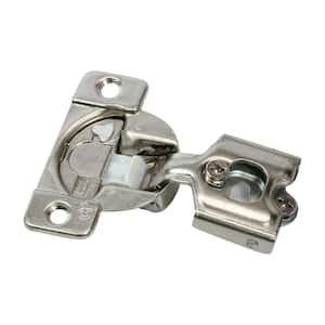 1/2 in. (35 mm) Overlay 108-Degree Soft Close Face Frame Cabinet Hinge (25-Pack)
