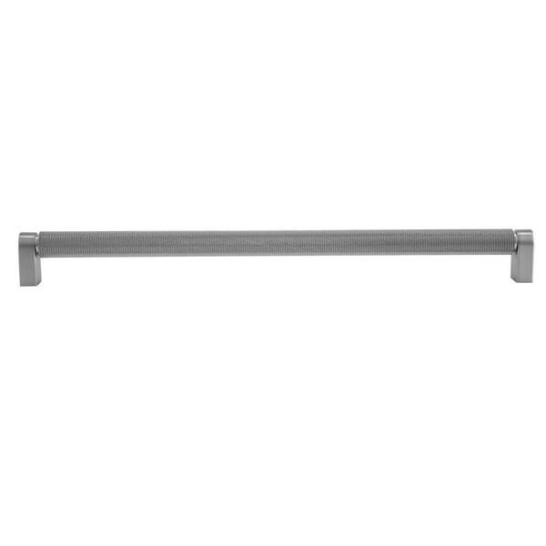 Sumner Street Home Hardware Kent Knurled 12 in. (305 mm) Satin Nickel  Drawer Pull (50-Pack) RL001660 - The Home Depot