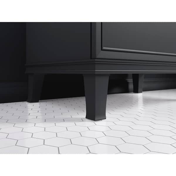 KOHLER Artifacts 36 in. W x 21.9 in. D x 34.5 in. H Bathroom Vanity Cabinet without Top in Slate Grey