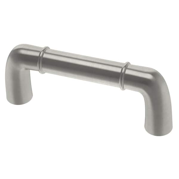 Liberty Izak 3 in. (76 mm) Satin Nickel Cabinet Drawer Pull