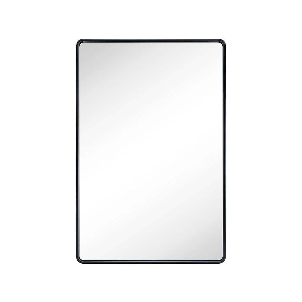 22 in. W x 30 in. H Rectangular Framed Wall Bathroom Vanity Mirror Wall