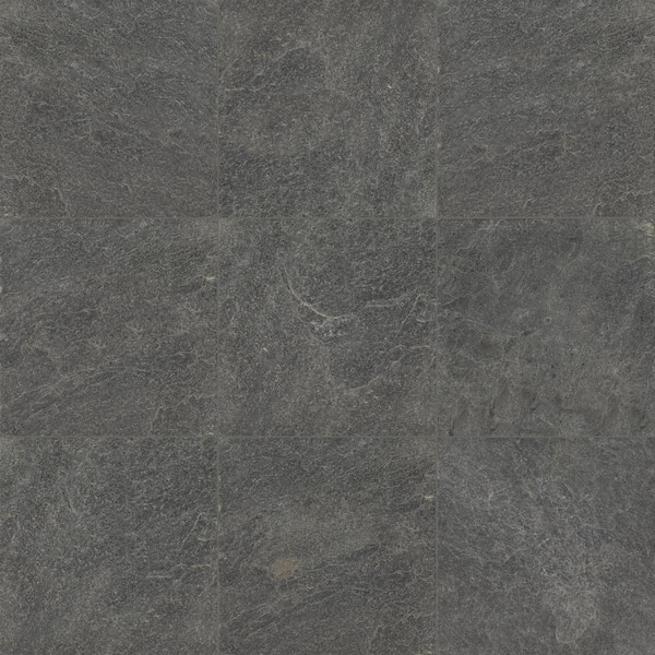 MSI Ostrich Grey 16 in. x 16 in. Honed Quartzite Stone Look Floor and Wall Tile (8.9 sq. ft./Case)
