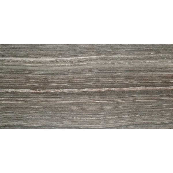 MSI Eramosa Grey 12 in. x 24 in. Matte Porcelain Stone Look Floor and Wall Tile (2 sq. ft./Each)