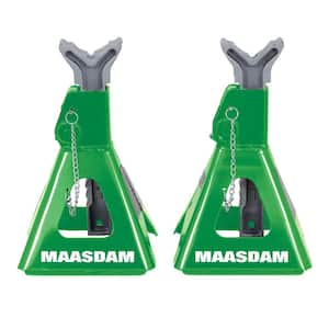 3-Ton Car Jack Stands in Green