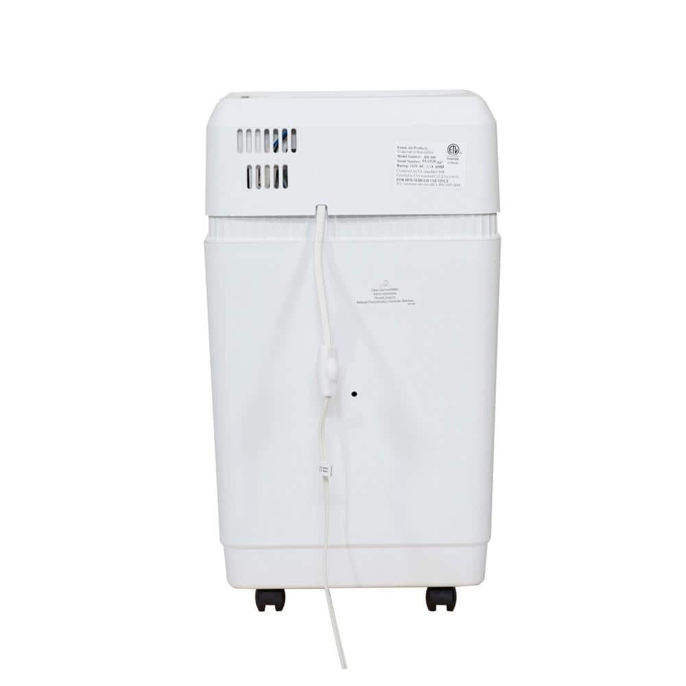 White Digital Whole House Evaporative Humidifier with 2700 sq ft Coverage