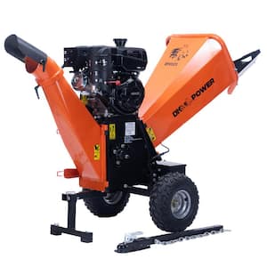 5 in. Kinetic 9.5 HP Gas Powered Wood Chipper Powered by a 277cc KOHLER Command PRO Engine