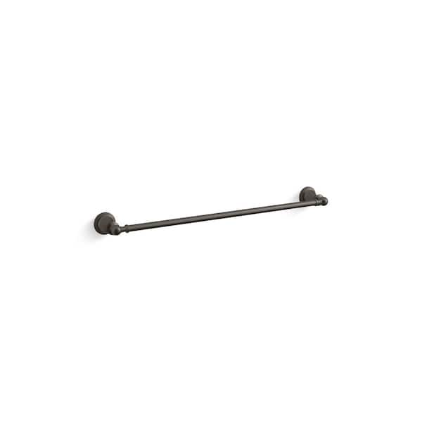 KOHLER Capilano 24 in. Wall Mounted Towel Bar in Oil-Rubbed Bronze