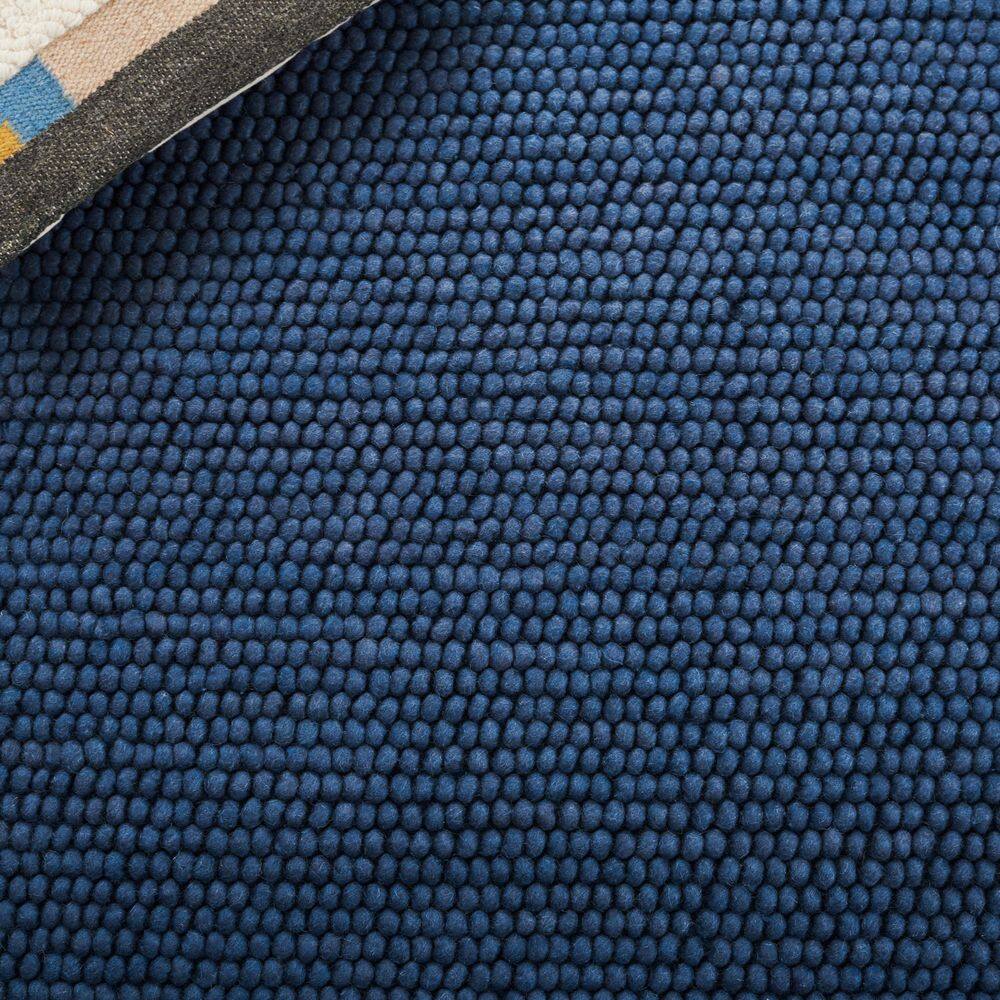 Natura 10 ft. x 14 ft. Navy/Blue Solid Area Rug - thumbnail 5