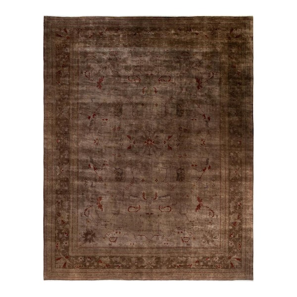 Vibrance One-of-a-Kind Handmade Beige 15 ft. 3 in. x 12 ft. 3 in. Indoor Area Rug