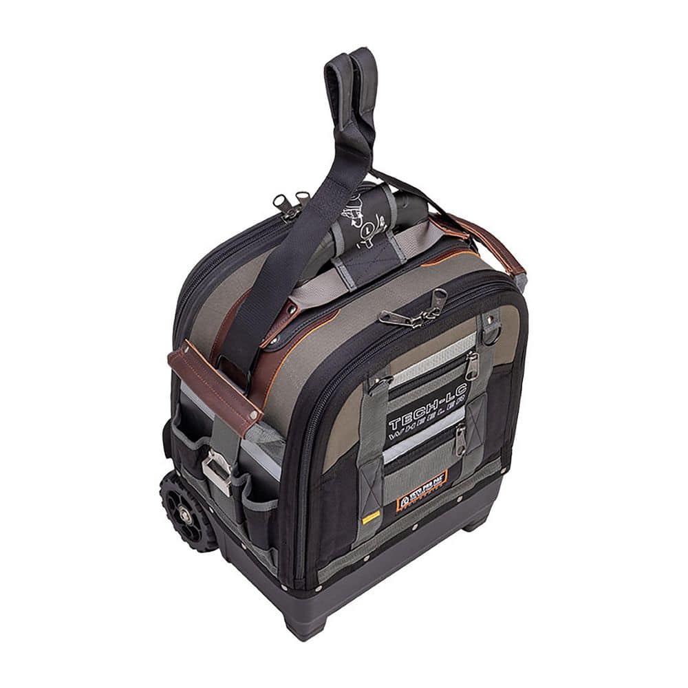 Tech-LC Wheeler Black and Gray Nylon Rolling Tool Bag