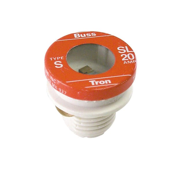 Cooper Bussmann SL Style 20 Amp Plug Fuse (4-Pack)