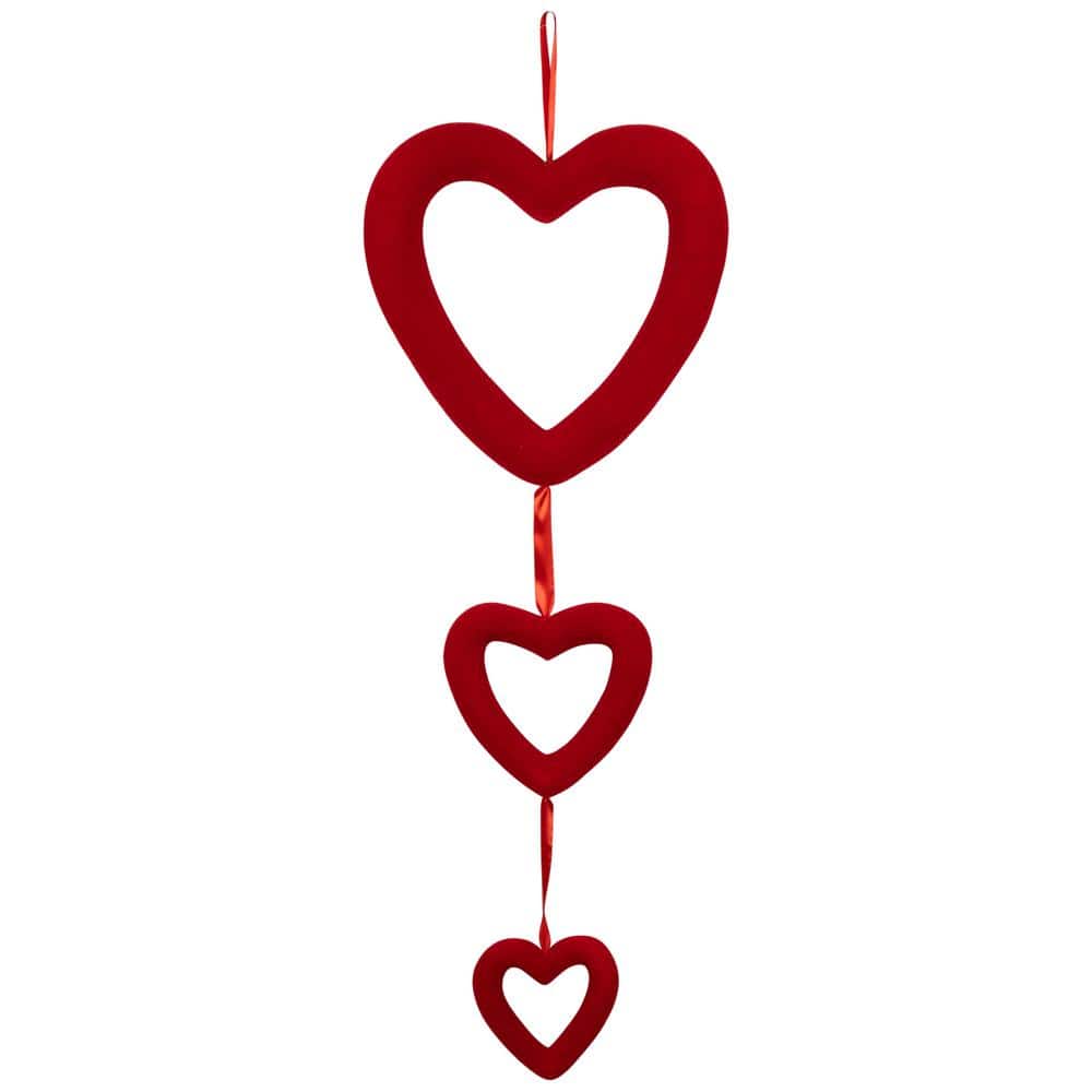 36 in. Trio of Hearts Valentine's Day Wall Decoration price history on PriceWatchPro
